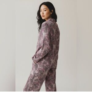 SKIMS Sleep Long Sleeve Set Bloom Mini Multi Animal Size M & L $148 retail